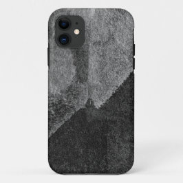 Schwarz-weiße abstrakte Malerei Case-Mate iPhone Hülle