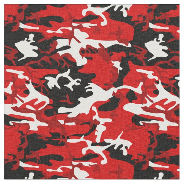Schwarz-weiße Camouflage Stoff (Nahaufnahme)
