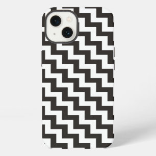 Schwarz-weiße diagonale Chevron-iPhone-6-Xtreme-Hü iPhone Hülle