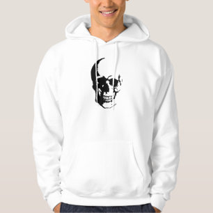 Schwarz-weiße Fantasie Hoodie