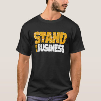 Schwarz-weiße Farbanpassung T-Shirt