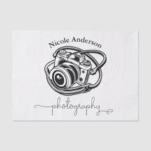 Schwarz-weiße Fotografiekamera-Logo Grafik