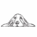 Schwarz-weiße Hundeaugen Fotoskulptur Schlüsselanhänger<br><div class="desc">Wie konntest du diese Welpen-Hundeaugen und Droopy-Ohren nicht Lieben? Ideal für den Hund- oder Baseballliebhaber in Ihrem Leben.</div>