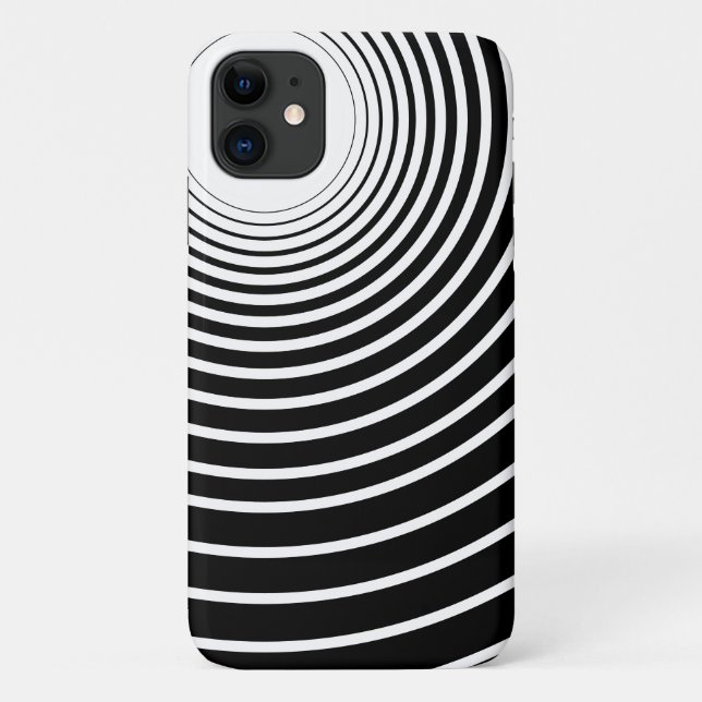 Schwarz-weiße Kreise - Ihre Lieblingsfarben Case-Mate iPhone Hülle (Rückseite)