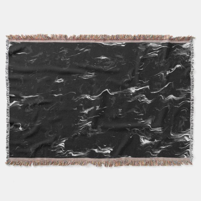 Schwarz-weiße Marmorkunst  Decke (Vorderseite)