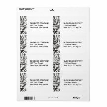 Schwarz-weiße Muster Streifen modern Zebra