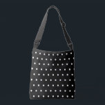 Schwarz-weiße Polka Dots Tragetaschen Mit Langen Trägern<br><div class="desc">Hübsche reversible weiße Polka Punkte auf schwarzem Hintergrund. Stilvolle geometrische Damenmode für jede Saison. Besuchen Sie meinen Laden für passendes Zubehör. Original Designs © TamiraZDesign. www.zazzle.com/tamirazdesigns</div>
