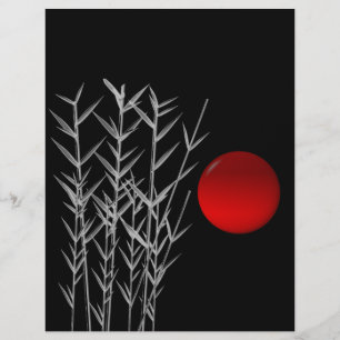 Schwarz-weiße Rot-Sonne