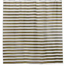 Schwarz-weiße Streifen Linien Minimal Chic Glam