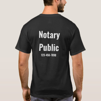 Schwarz-weiße Vorlage für öffentliche Telefonnumme T-Shirt