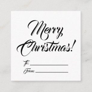 Schwarz-weiße Weihnachtszeit von leerer Schrift Begleitkarte