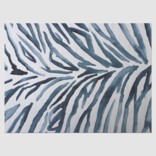 Schwarz-weiße Zebra-Druckfarbe Seidenpapier
