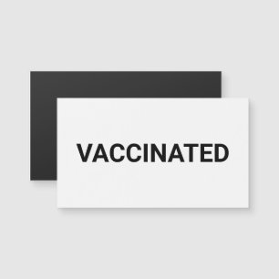 Schwarz-weißer, benutzerdefinierter Textmagnet Magnetkarte