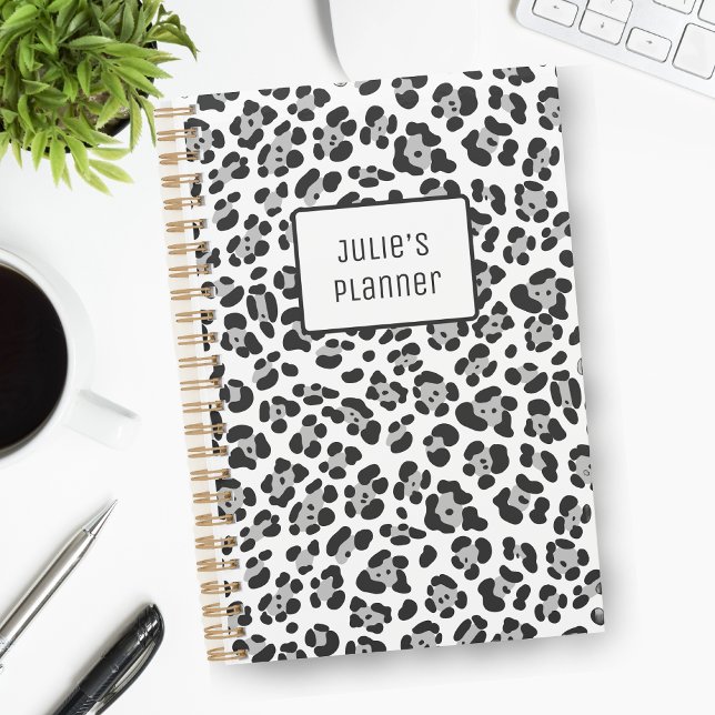 Schwarz-weißer Gepunkteter Planer (Von Creator hochgeladen)