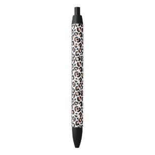 Schwarz-weißer Leopard- PrintPen Kugelschreiber