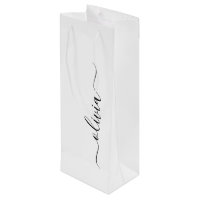 Schwarz-weißer Name für das Girl-Monogramm