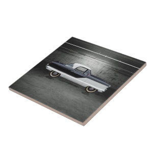 Schwarz-weißer Nash Metropolitan Fliese