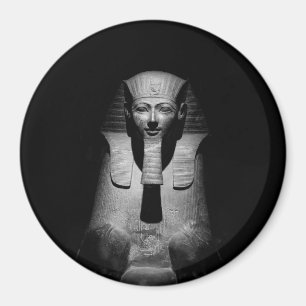 Schwarz-weißer Pharao-König Magnet