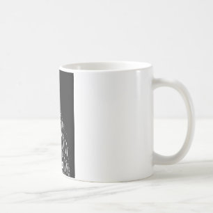 Schwarz-weißer Schießturm von Pisa Italien Kaffeetasse