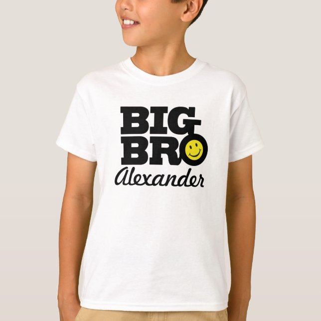 Schwarz-weißer und gelber KinderT - Shirt großen (Vorderseite)