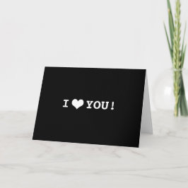 Schwarz-weißer Valentinstag Feiertagskarte