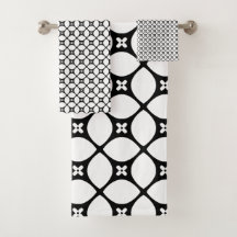 Schwarz-weißes Flake-Muster