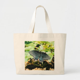 Schwarz-weißes Frack Butterfly Foto Taschen