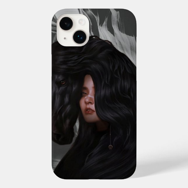 Schwarz-weißes modernes Theme Case-Mate iPhone 14 Plus Hülle (Rückseite)