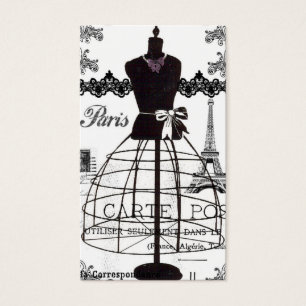 Schwarz-weißes Paris-Mode-Mannequin
