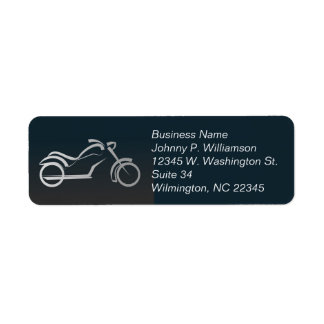 Schwarz-weißes Privatunternehmen von Motorrädern