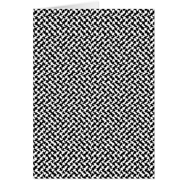 Schwarz-weißes Schachbrett (Vorne)