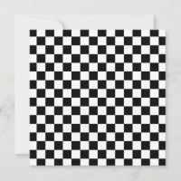 Schwarz-weißes Schachbrettmuster 