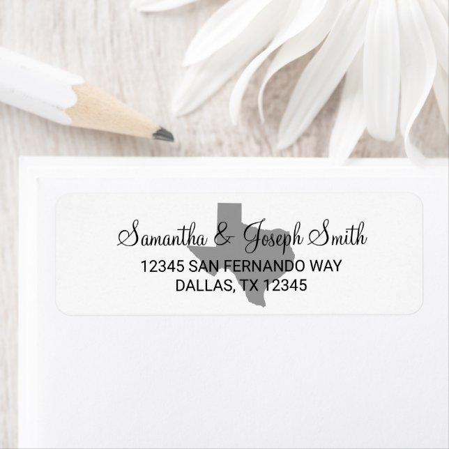 Schwarz-weißes und zeitgenössisches graues Texas (Insitu)