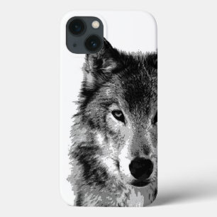 Schwarz-weißes Wolf-Auge starker Xtreme iPhone 6 Case-Mate iPhone Hülle