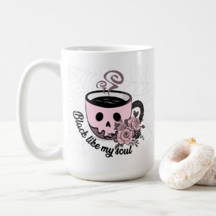 Schwarz wie mein Soul Kaffeetasse