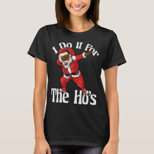 Schwarzafrikanischer Weihnachtsmann Weihnachts-Paj T-Shirt