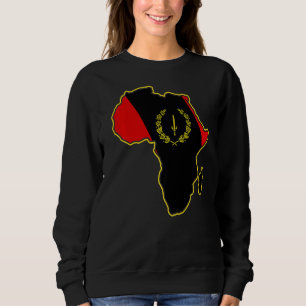 Schwarzamerikanisches Kulturerbe-Flag Afrika Sweatshirt