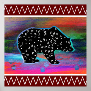 Schwarzbär Poster