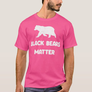Schwarzbären zählen Tierliebhaber der Natur im Fre T-Shirt