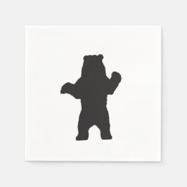 Schwarzbärenpapier Napkins Serviette