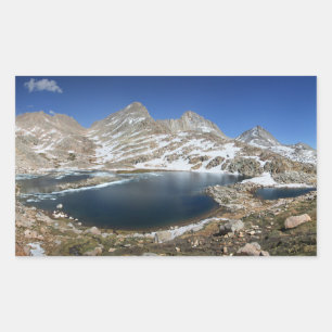 Schwarzbärensee - Sierra Rechteckiger Aufkleber