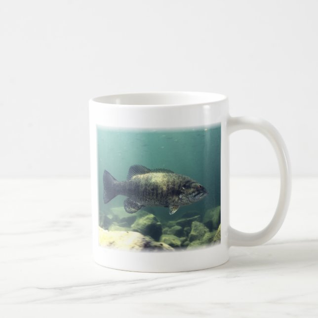 Schwarzbarsch Kaffeetasse (Rechts)