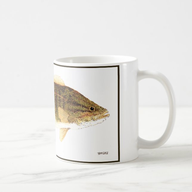 Schwarzbarsch Kaffeetasse (Rechts)