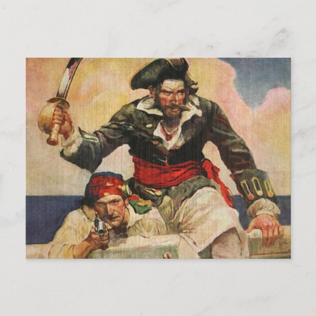 Schwarzbart des Krebses Postkarte (Vorderseite)