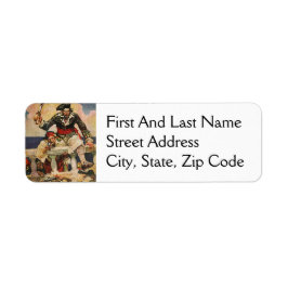 Schwarzbartenpferd-Pirate und Mate-Illustration