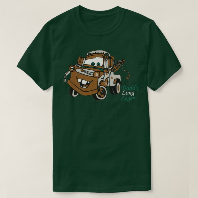 Schwarzbrenner Daddy Long Legs T-Shirt (Design vorne)