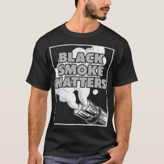 SchwarzDiesel-Rauchsachen gehoben LKW Diesel Bro T-Shirt