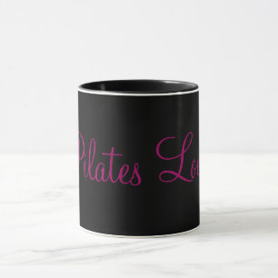 Schwarze 11 oz Combo-Tasse Pilates Lover 3 Tasse