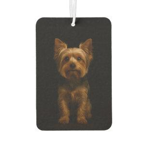 Schwarze 4 Luxe Auto-Luftverbesserer Yorkshire Ter Autolufterfrischer
