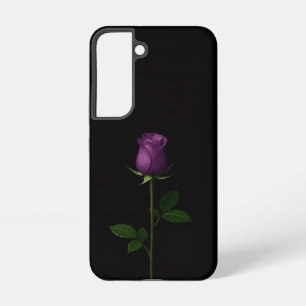 Schwarze 4 Luxe Galaxy S22 Hülle, Royal Violet Ros Samsung Galaxy Hülle